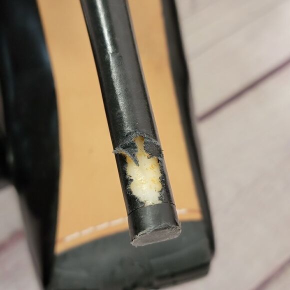 Z Gold Black ZiGi Girl Chained Platform Stiletto Sock Boots - Picture 10 of 14